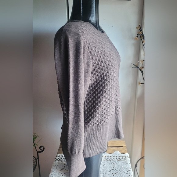 Marble taupe colored sweater Size 14 - Picture 6 of 7